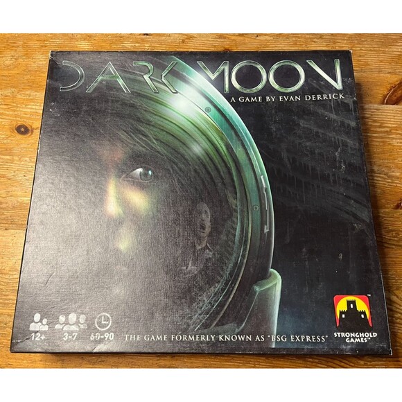 Dark Moon Board Game Stronghold Games BSG Express Evan Derrick Complete - Picture 1 of 5